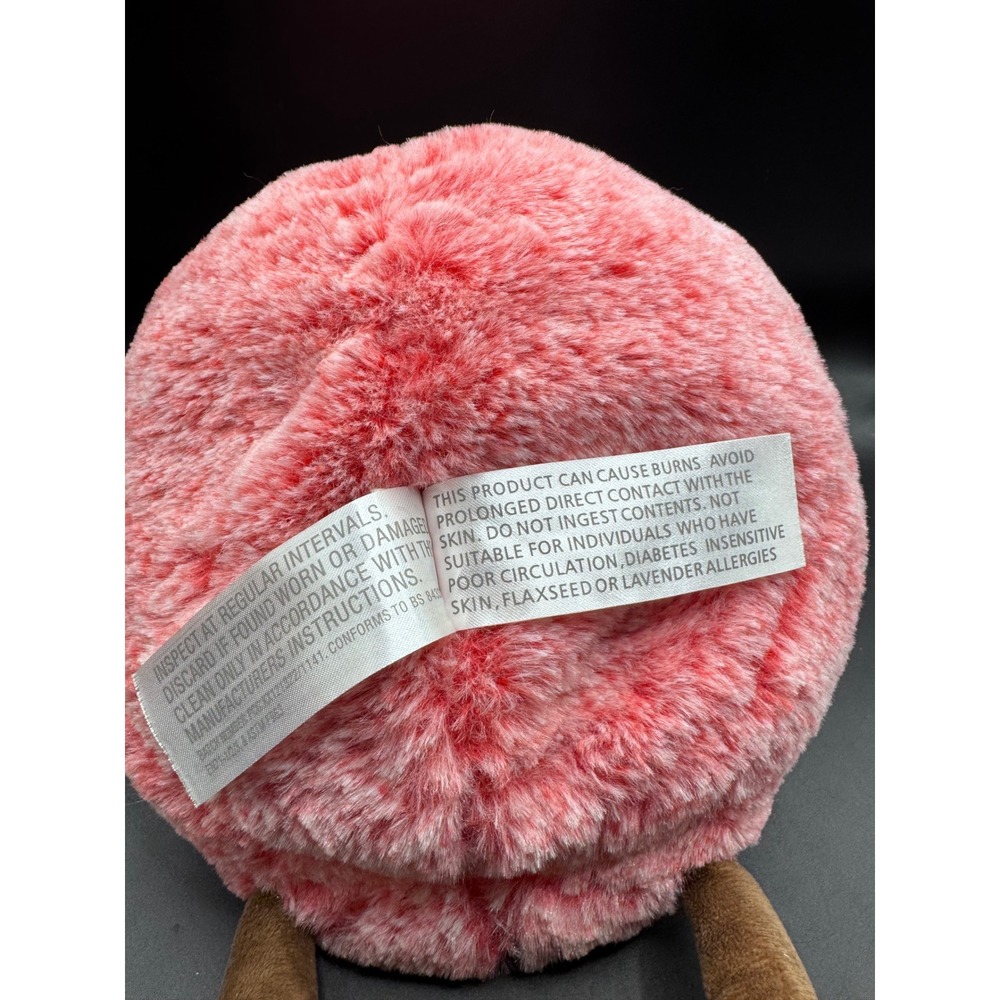 Warmies Apple Microwaveable Lavender Scented Pink Plush Stuffed Animal Toy - Picture 9 of 10